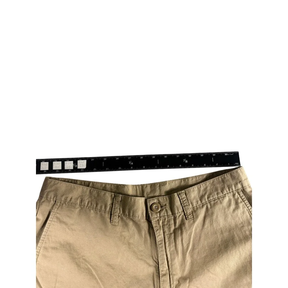Patagonia Chino Shorts Mens 32 Tan Khaki Organic Cotton Rugged Workwear Heritage